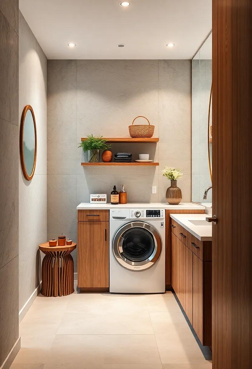 Integrated Appliances: Choose a front-loading washer-dryer ⁣combo that seamlessly blends into cabinetry, offering a clean and cohesive look