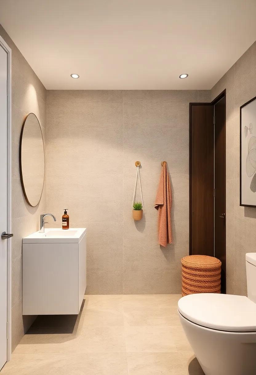 Stylish ​Hooks: Add ​decorative hooks or pegs near the⁤ laundry combo for easy hanging of clothes or accessories, merging style with functionality