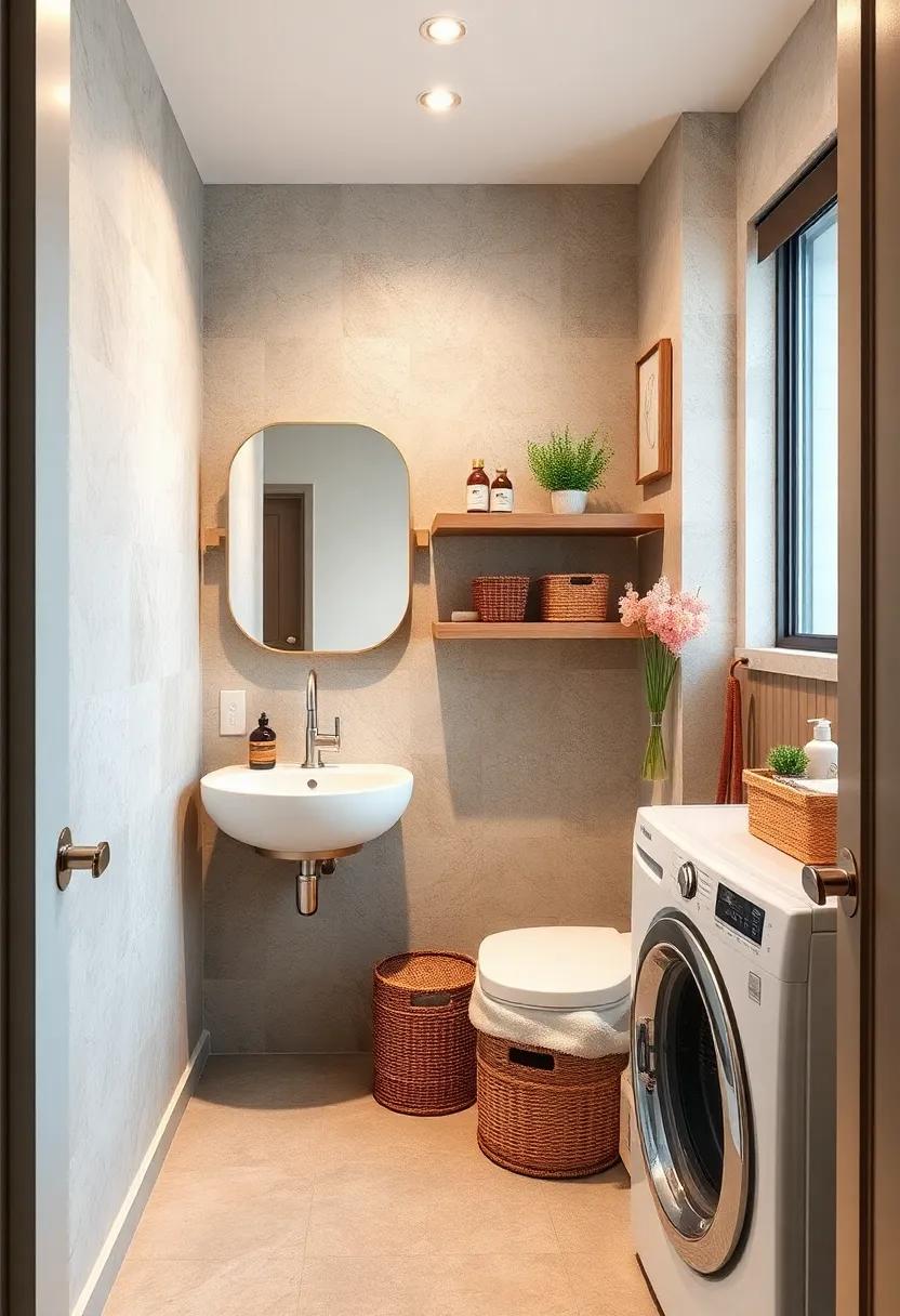 Utility Meets Design: Feature stylish baskets or​ bins for ⁣laundry⁢ storage that double as decorative⁣ elements, ​blending practicality with ⁣visual appeal