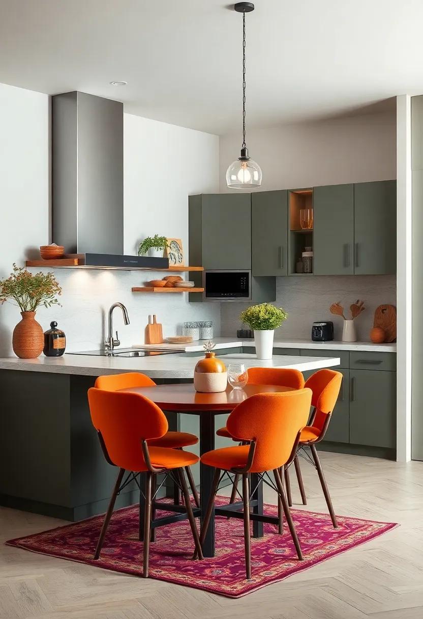 Color Coordination: ⁢Opt for a cohesive color scheme that can visually ⁢enlarge the space and create a sense of harmony in ⁣your kitchen