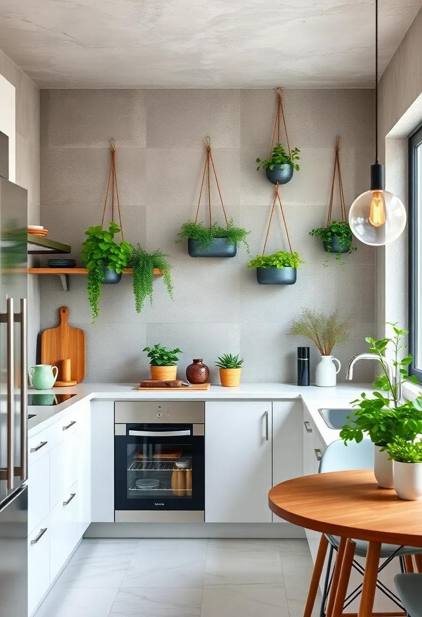 Hang Your Herbs: Grow fresh ‍herbs in ​wall-mounted planters or pots, adding greenery​ and flavor without taking​ up valuable counter​ space