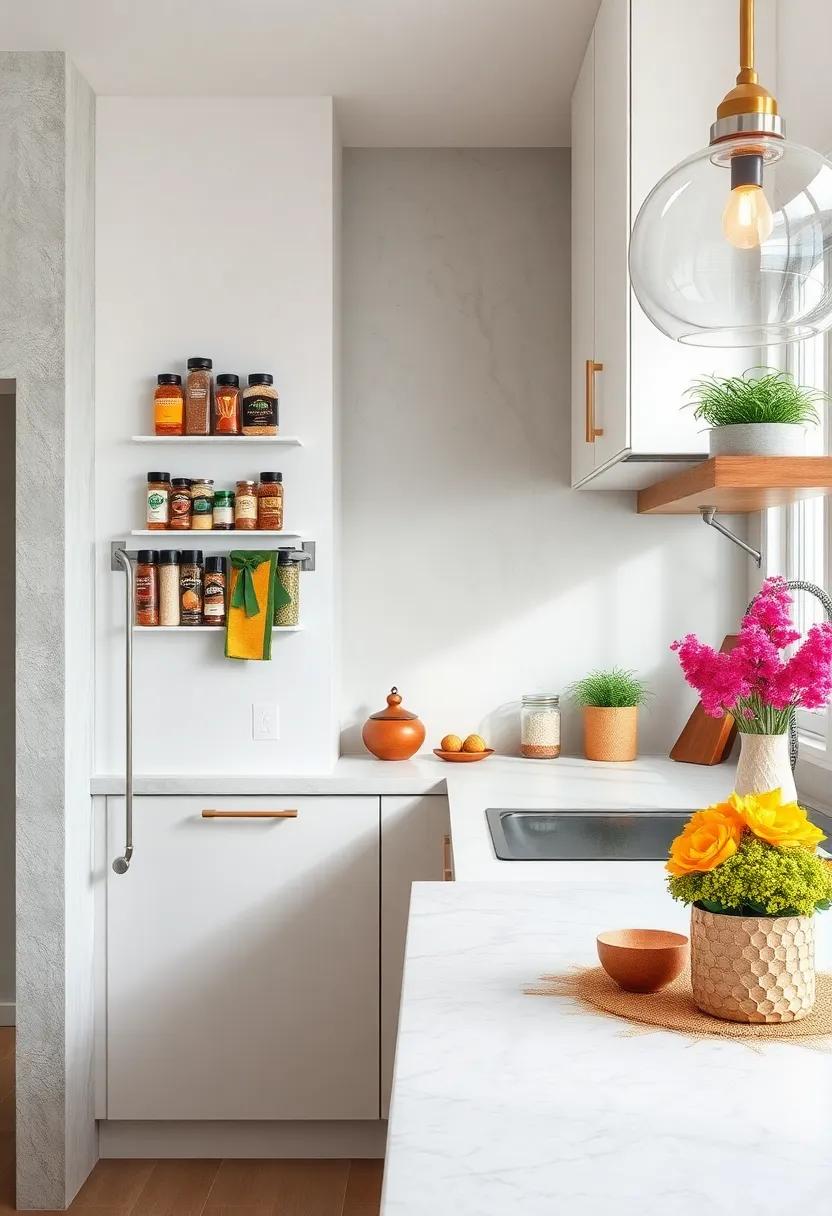 Magnetic spice Rack:​ Use magnetic containers to store spices ‍on the fridge or a‌ magnetic board, keeping them accessible and organized