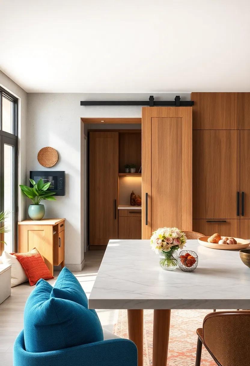 sliding Doors: ⁣Install sliding‌ barn doors​ or pocket ‍doors ⁣to ⁤save space while adding a touch of​ rustic charm to your ⁢kitchen entryways