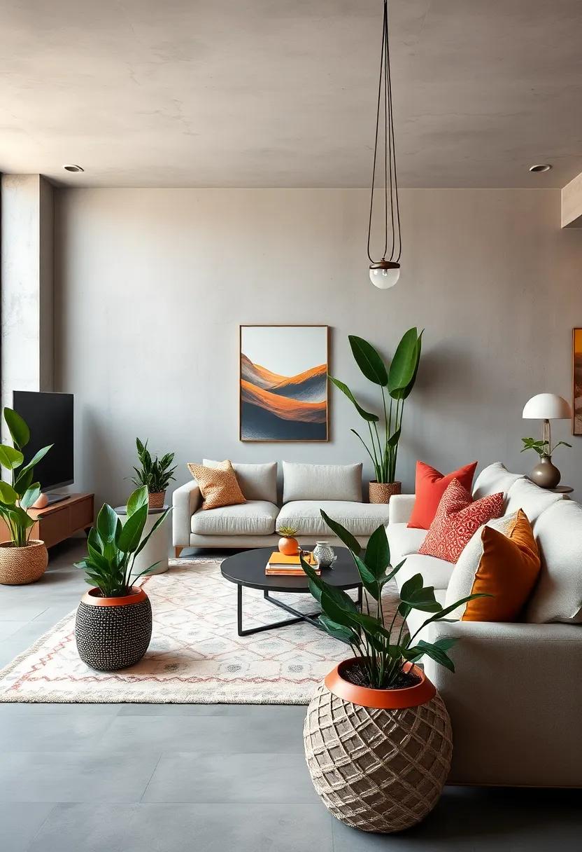Integrate indoor plants like snake plants or pothos in decorative pots to freshen⁤ the space ⁢and enhance the ⁤bohemian‌ vibe