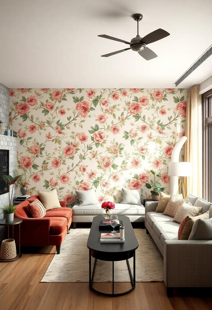 Choose soft, muted​ hues for a‍ vintage wallpaper that promotes tranquility and ⁤relaxation within your home