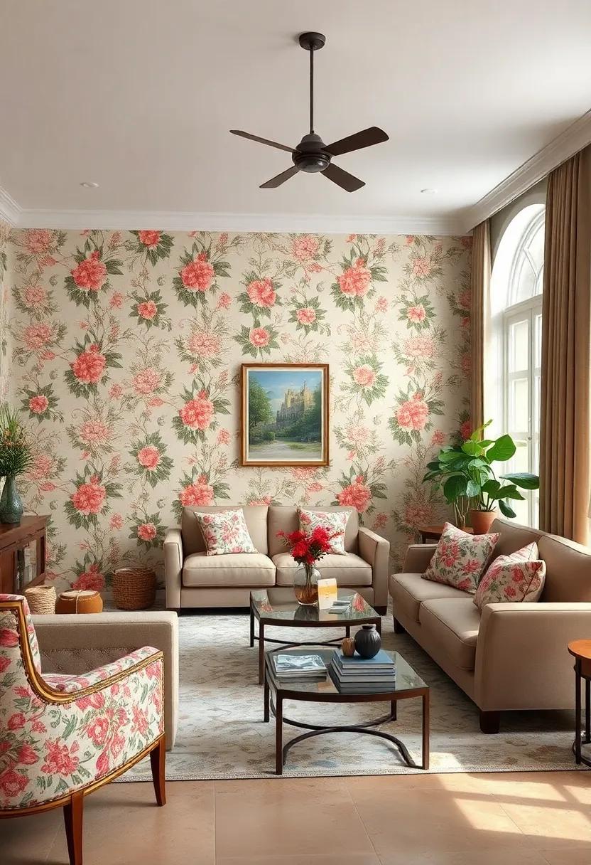 Turn back time with a classic chintz pattern that exudes warmth and homely comfort