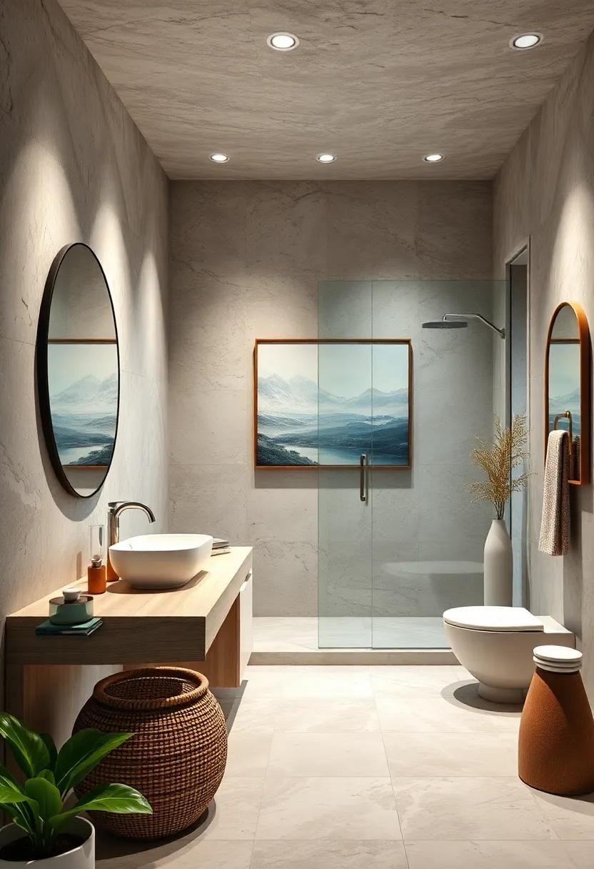 simple artwork: Choose minimalistic wall art, such as ‌landscapes or abstract ⁤pieces,‌ to evoke a sense of calm without overwhelming the senses