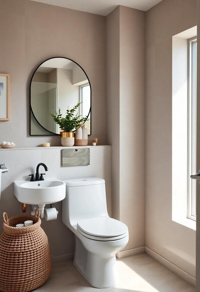 Chunky Knit Basket: Opt for a chunky ‍knit basket for a cozy feel while organizing bath​ supplies stylishly