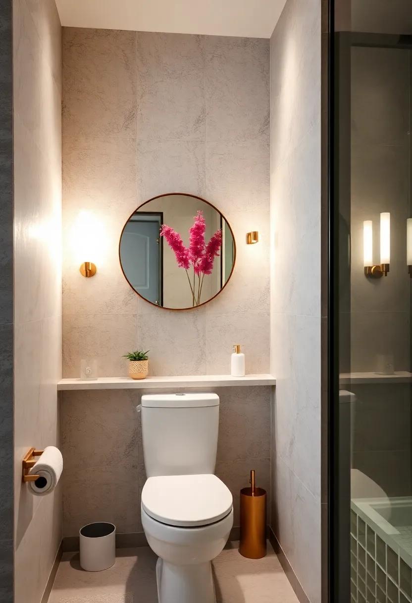 Lighted⁢ Wall Sconces:⁤ Install lighted sconces on⁣ either side of the mirror for ⁢both illumination and ambience