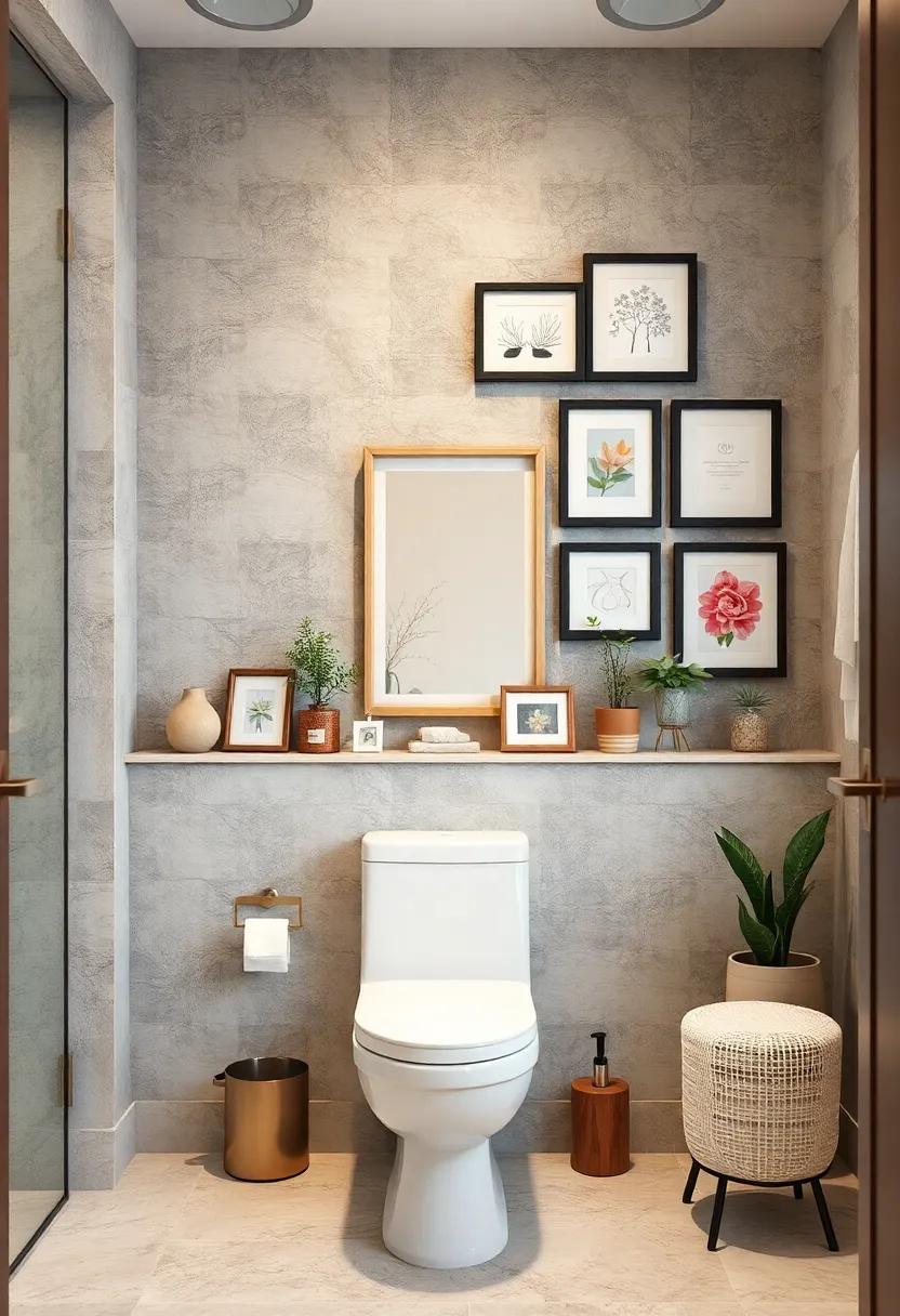 Picture Frames: Decorate with⁣ a gallery of framed art or ‌family photos that bring a personal touch​ to your bathroom