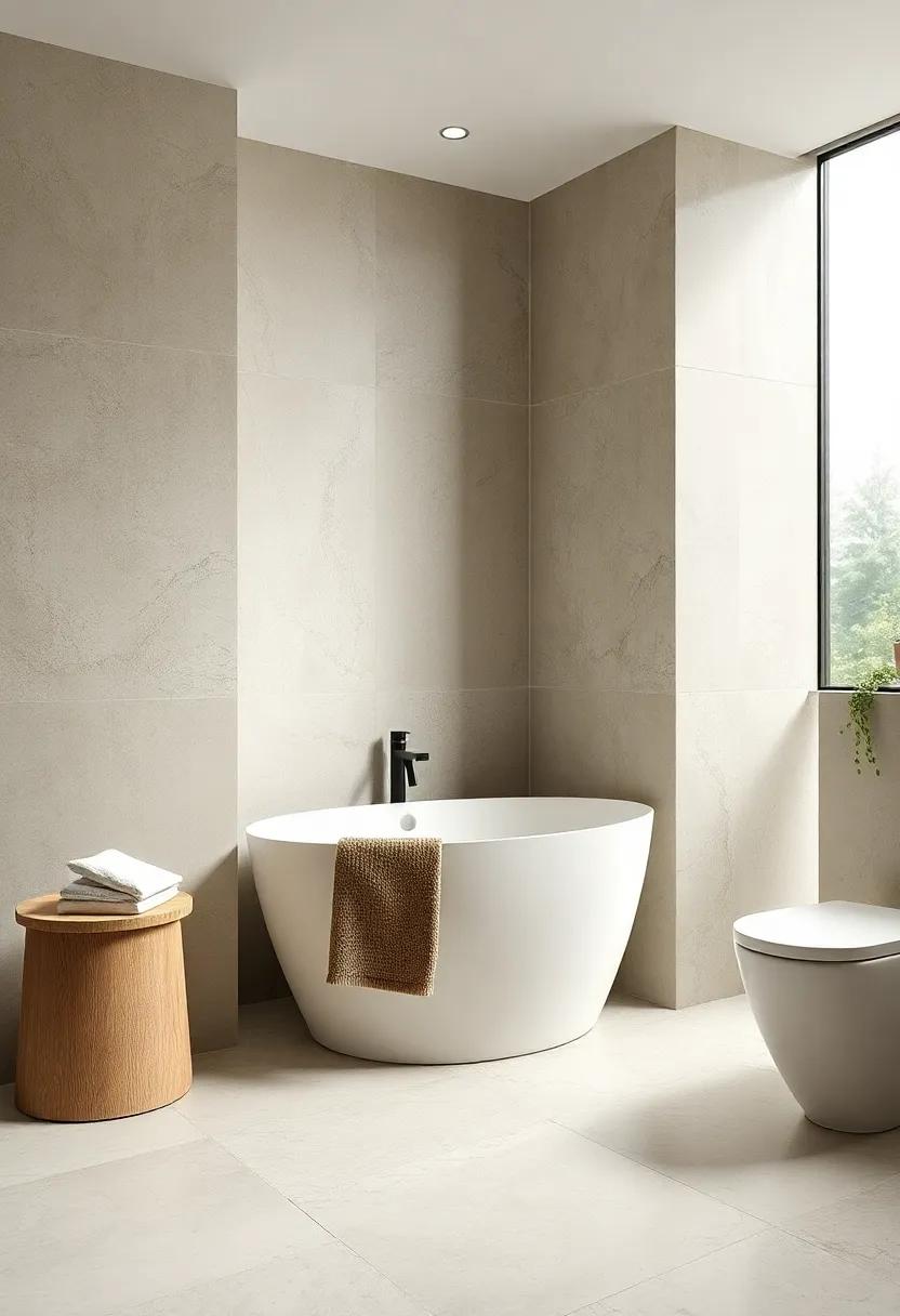 Subtle olive Green: Explore⁣ subtle olive green tiles that add a hint of color ​without overwhelming the senses,⁤ offering a refreshing breath of air