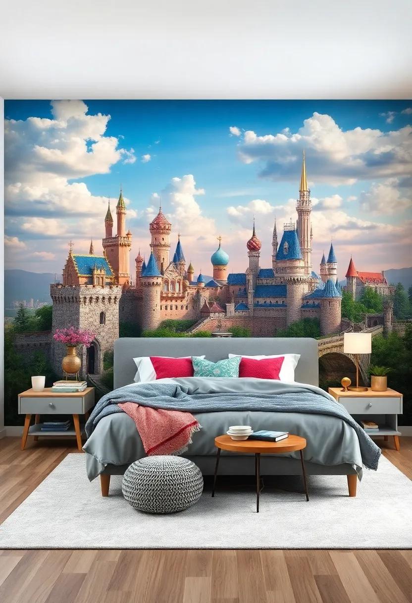 fantasy Skyline: Inspire dreams of adventure ⁤with a fantastical skyline filled with castles, ‍clouds, and imaginative realms, infusing your space with endless possibilities