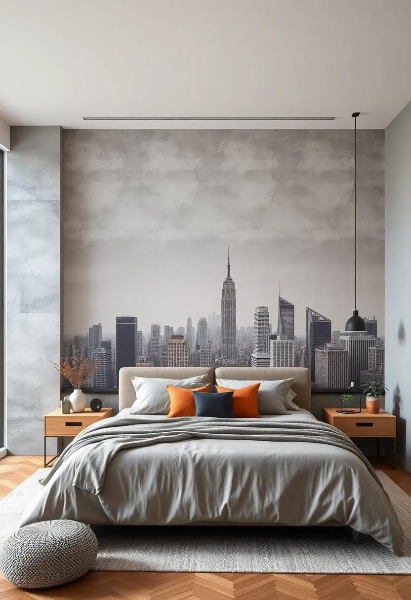 Urban Skyline: Showcase a​ modern twist with a mural of a ‍bustling city skyline, ideal for the ⁣cosmopolitan dreamer who loves⁣ the energy of urban life