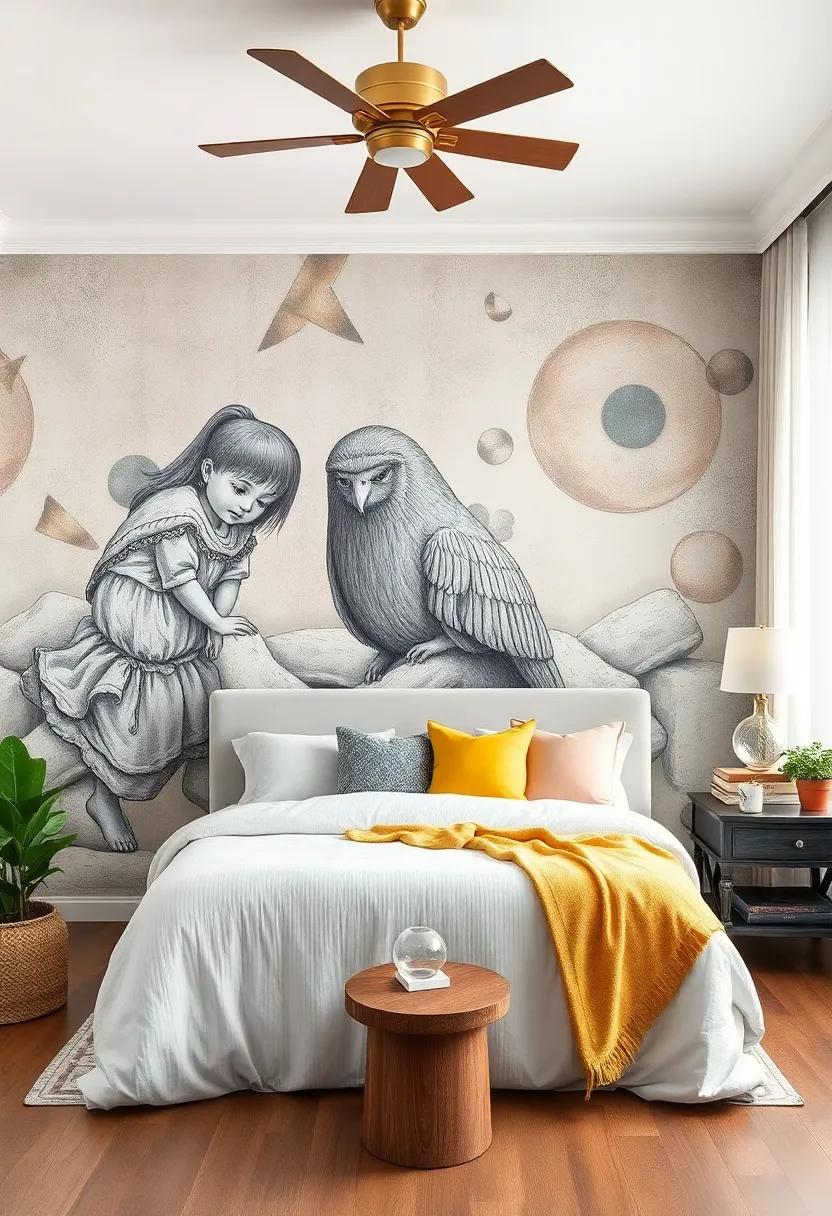 vintage Wallpaper Revival: Embrace nostalgia ⁣with retro patterns that ‌harken back to classic interiors, adding character‌ and a sense of history to your room