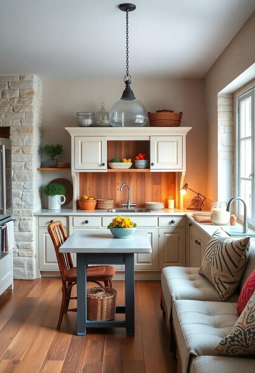 A Classic Pie Safe: Use a⁢ vintage pie safe as both a storage solution and a charming decor piece that adds to the kitchen's character