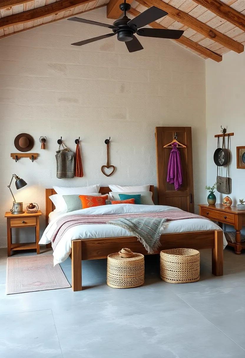 Incorporate handcrafted ‌wall hooks ​with playful motifs ⁤for hanging accessories and clothing, providing both practicality and charm