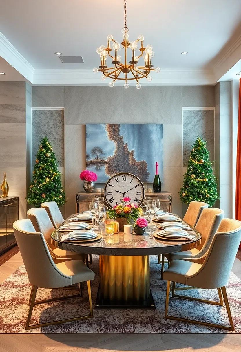 Countdown Elements: Include visual countdown elements, such as a clock centerpiece or a⁤ countdown banner, to build anticipation and excitement as midnight approaches