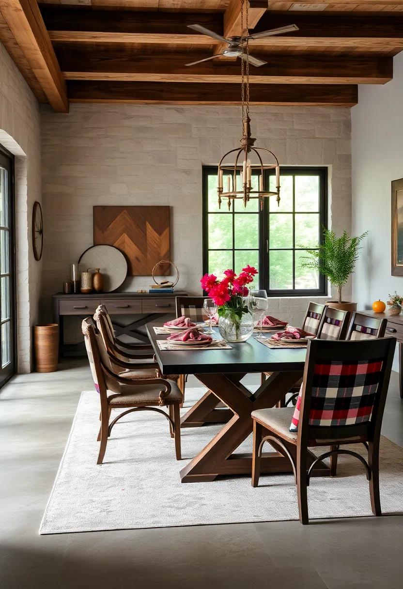 Add⁣ a touch of plaid: Use ⁢plaid napkins or⁢ seat cushions ​to bring a touch of homey comfort and ‌traditional ‍style to your dining ‍experience