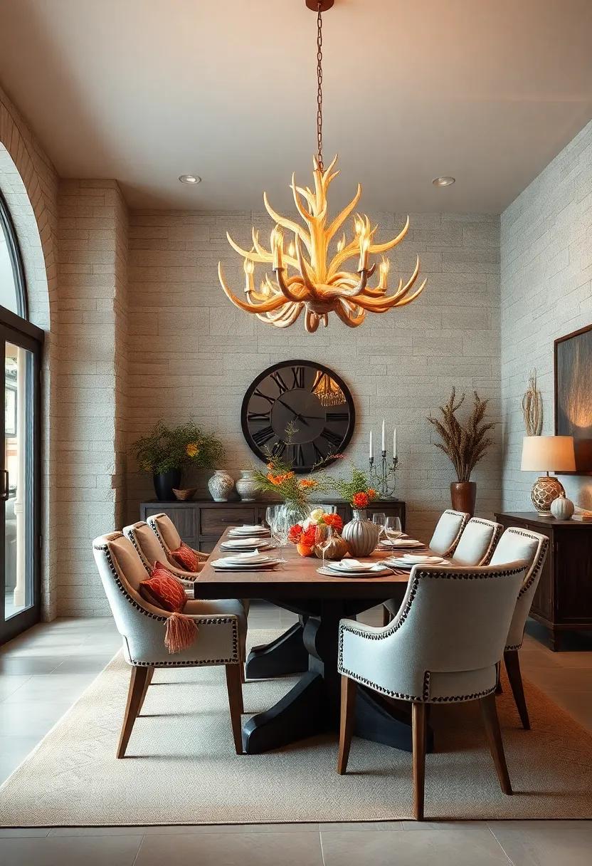 Choose ‌antler decor: Decorate with antler accents,⁣ whether‍ in the⁤ form of chandeliers or wall art, to evoke ⁢a ‍sense of outdoor adventure