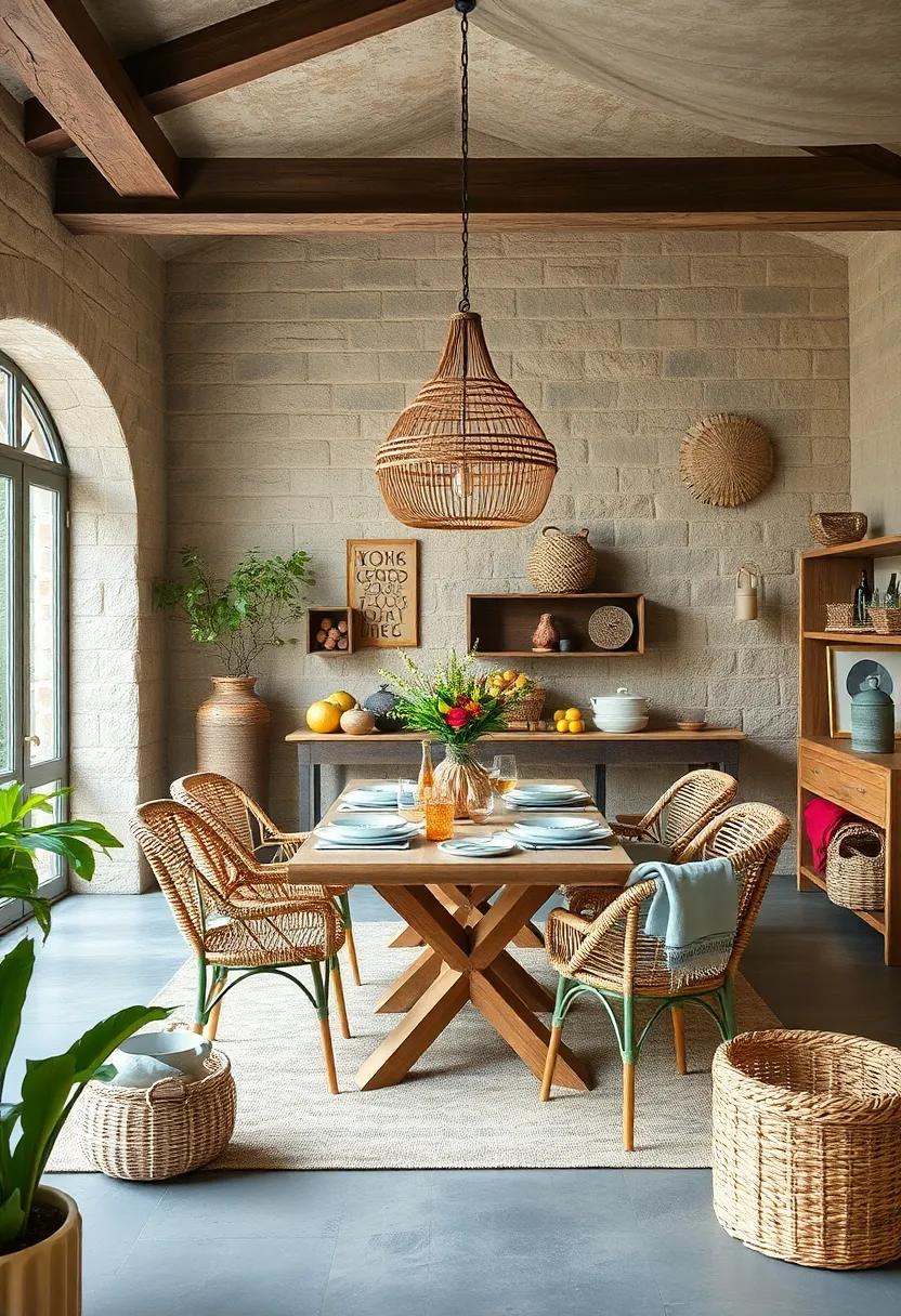 Incorporate‍ woven ‍elements: Use wicker ⁣or rattan baskets for​ storage ⁣or​ as⁢ decorative accents to ‍add texture ⁢and warmth ⁤to the space