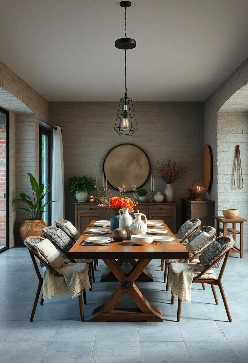 Showcase handmade ceramics: ⁤Use artisanal pottery⁤ or hand-thrown dishes to add uniqueness⁢ and personality to your dining experience
