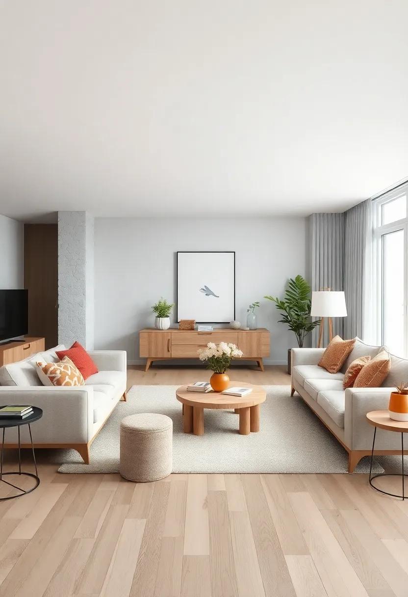 Choose Light Wood Tones: Use ‍oak ​or birch furniture to add warmth⁢ and maintain a ‌light, airy feel