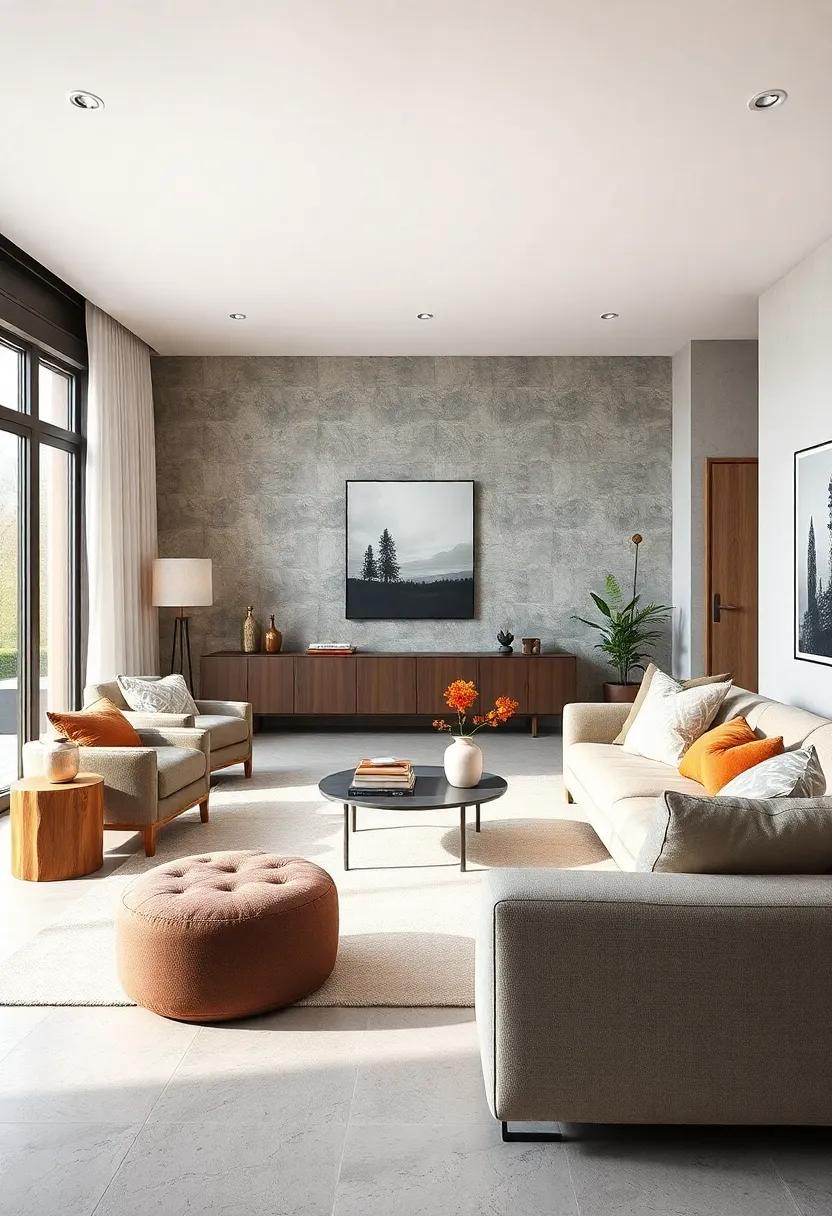 Focus⁣ on Functional​ Furniture: Select pieces‍ with clean lines that enhance usability and‌ space