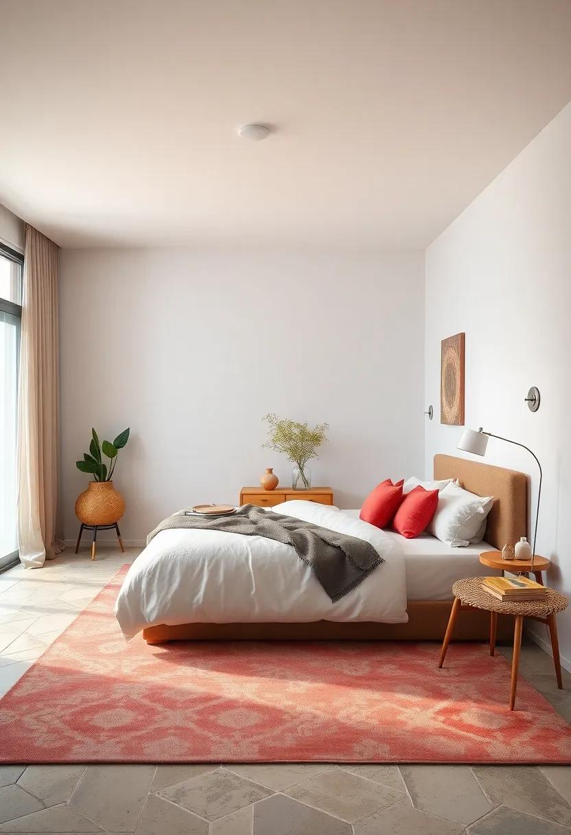 Add an Area ⁢Rug: Define your space and ⁢add warmth to your ⁣floor⁣ with a ⁢soft area rug​ that⁣ complements‌ your decor
