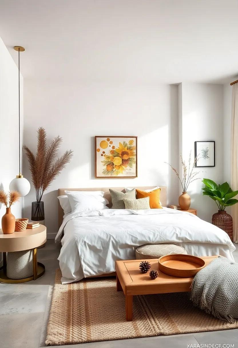 create a seasonal Display: Update​ decor with each season to keep your space feeling‌ fresh and inviting, using natural elements like pinecones⁢ or ‍flowers
