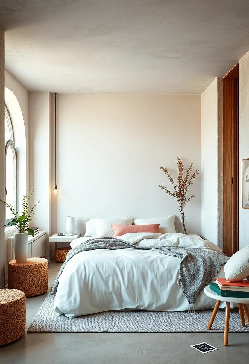 Embrace ‌a Soft Color Palette:⁣ Choose ‌calming hues like ‍pastels or neutrals to create a serene background for ‌your bedroom⁤ retreat