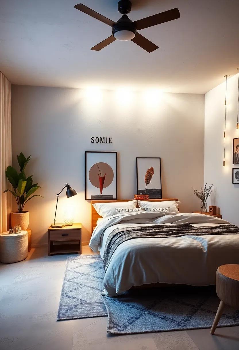 Use Ambient Lighting:‍ Replace harsh overhead ‍lighting⁢ with soft lamps and strings‌ of fairy lights to create an inviting glow