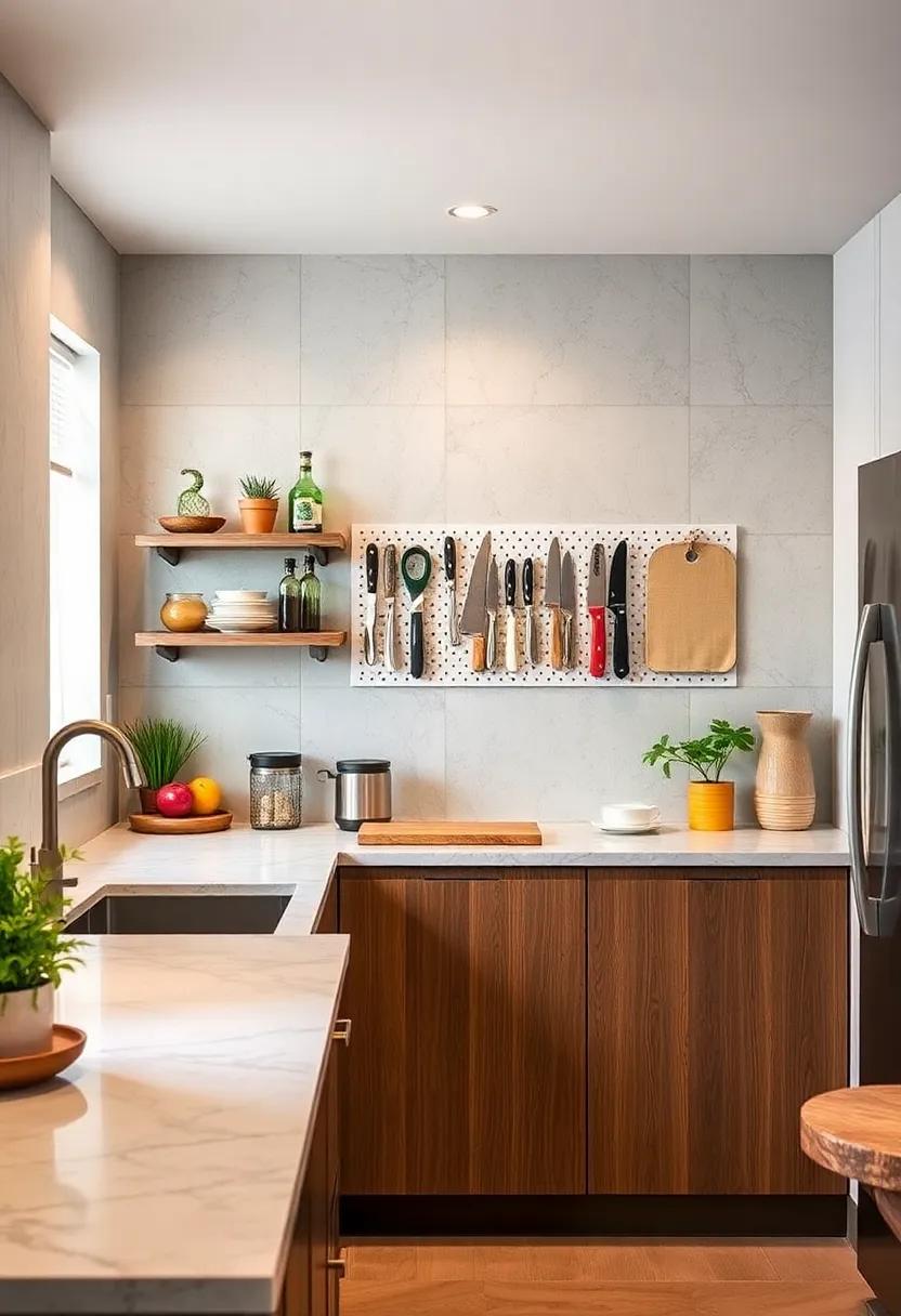 Backsplash ​Storage: Incorporate <a href=