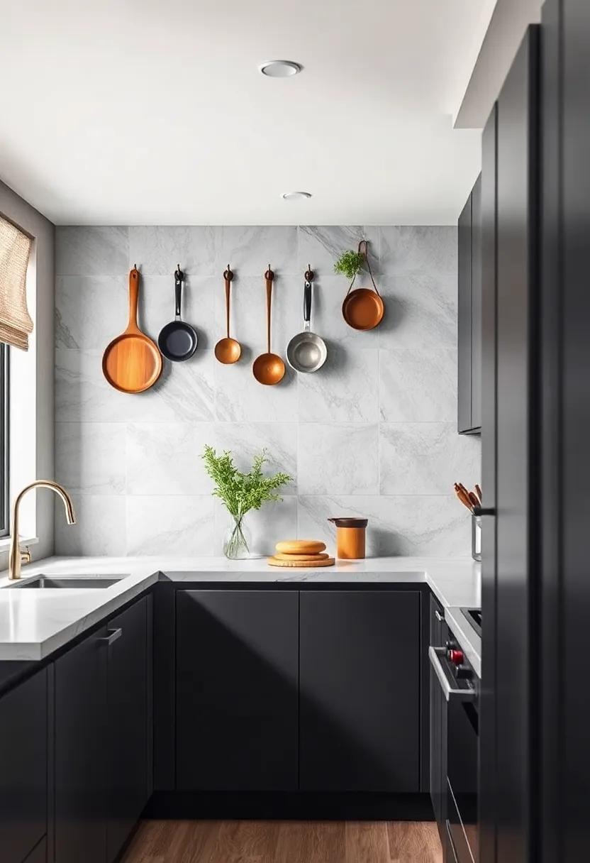Decorative Hooks:​ Install hooks for pots, pans,⁢ or utensils, adding both style and functionality while keeping important tools within reach
