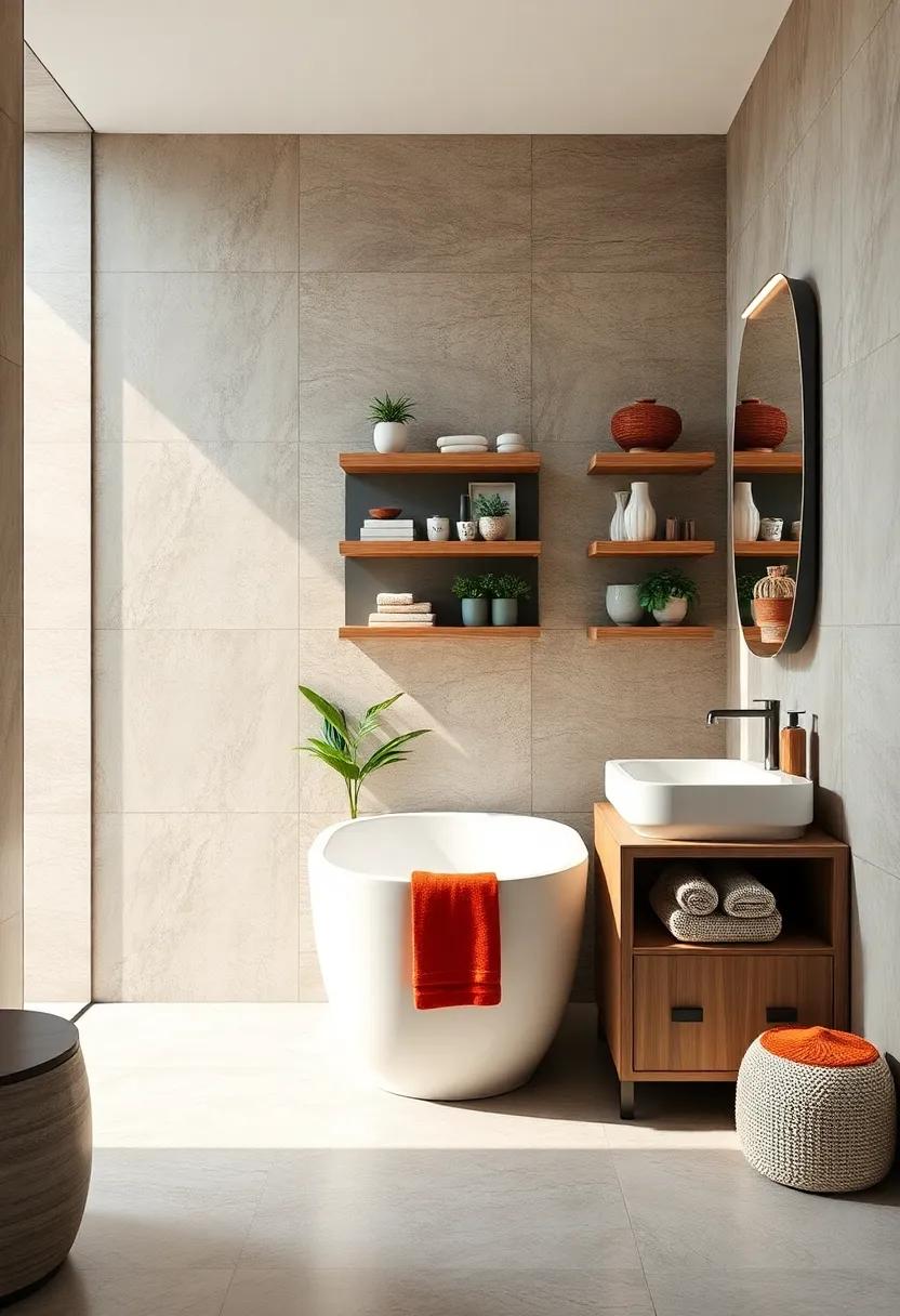 Vertical Storage Solutions: Utilize tall shelves and ⁢cabinets to draw the ⁣eye upwards and create the illusion of height in your bathroom