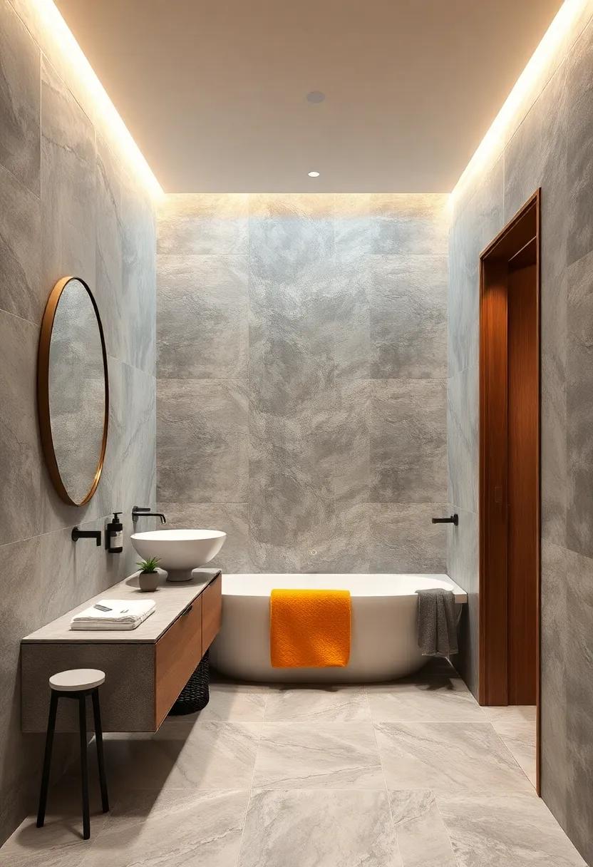 Smart Technology Integration: Incorporate smart bathroom technology, such as motion-sensor lights or heated towel ​racks, for a ⁤modern touch that‍ maximizes convenience