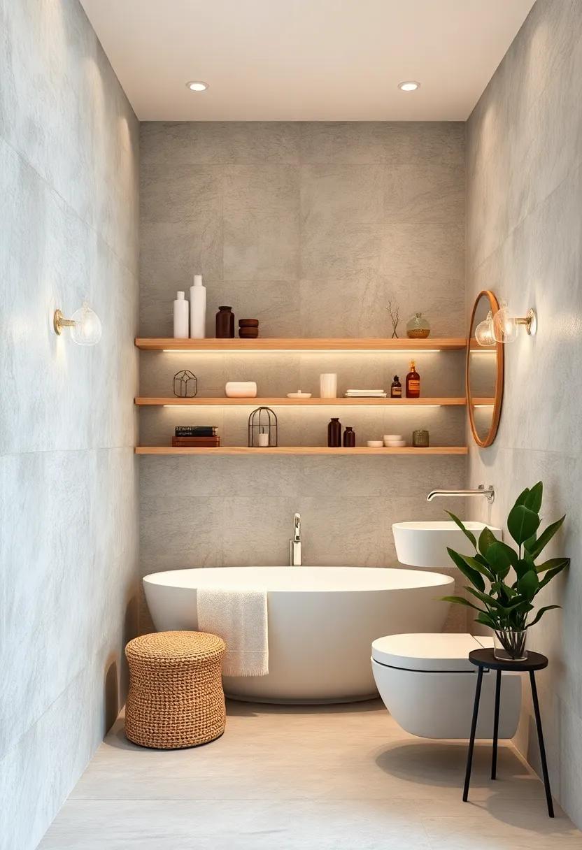 Minimalist Open Shelving: Use open shelving for a clean, uncluttered look while still providing ‌easy access to necessary⁣ items