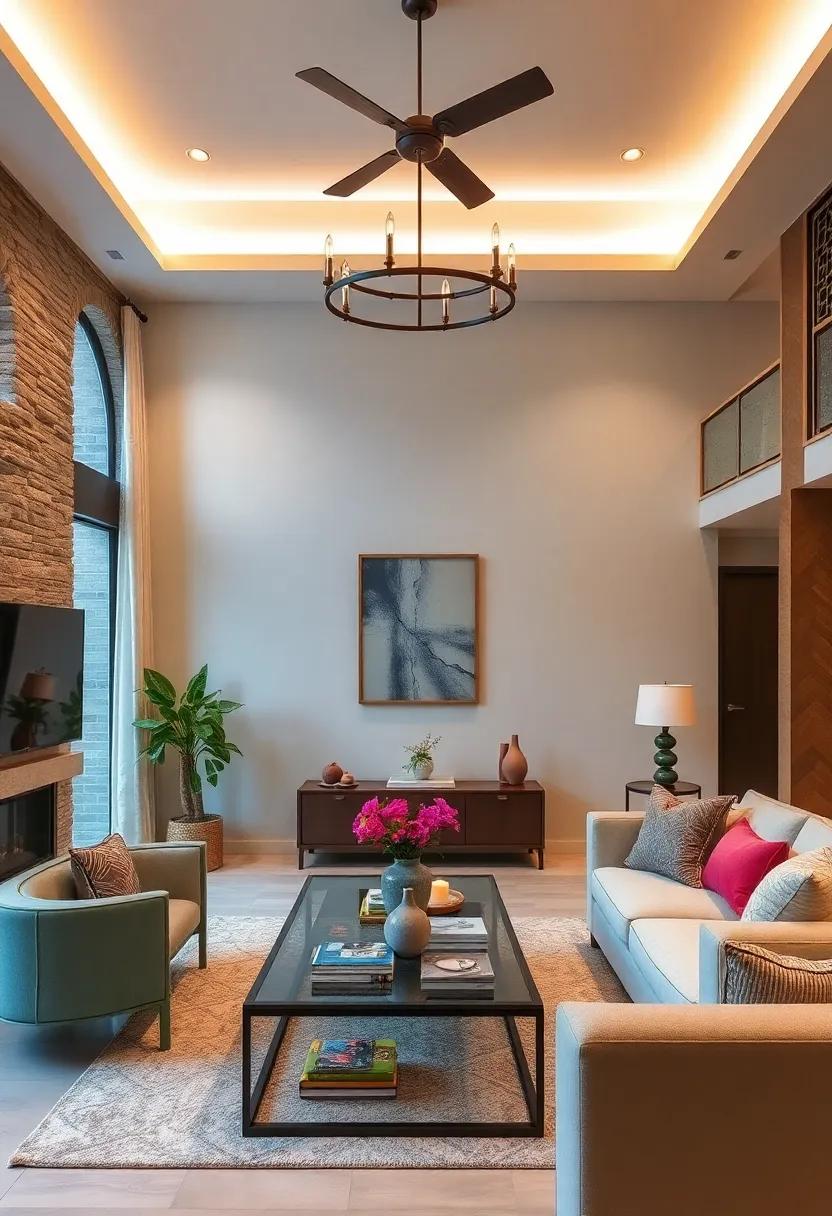 Layered Lighting: Utilize a combination of ambient, task, and accent ​lighting for a well-lit space that adapitates to different moods