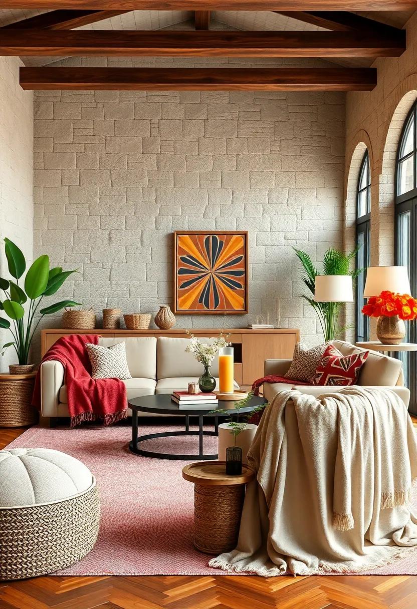 Plush Throw Blankets: Add layers of ⁤comfort with plush⁢ throw blankets draped over sofas or ⁣armchairs