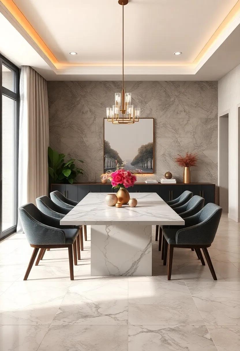 DIY Marble ⁢Tabletop: For the creative, consider crafting⁤ a ‍DIY marble tabletop using marble ⁤contact paper⁤ or paint⁣ to create a custom look