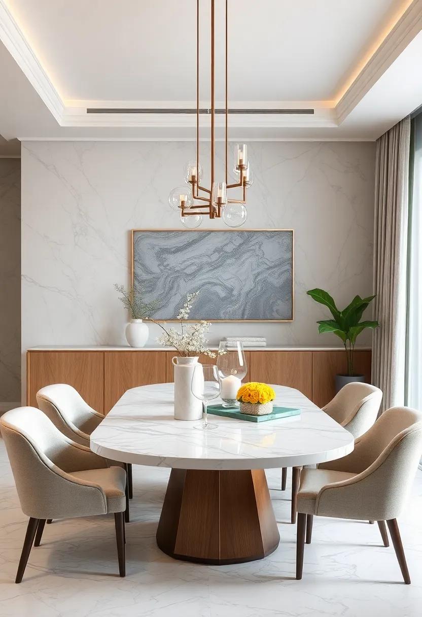 Marble Accents: ‍Incorporate marble accents⁢ like ⁣vases or candle holders to‍ subtly enhance the overall design and introduce⁣ texture