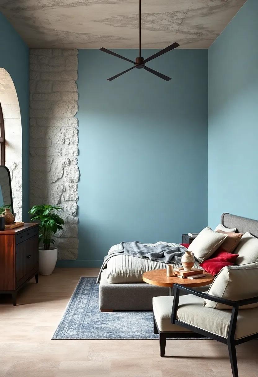 Soft Sky Blue:‍ This pastel shade imbues a sense⁢ of ⁤calm, making it an ideal pairing for darker furnishings to achieve a tranquil retreat