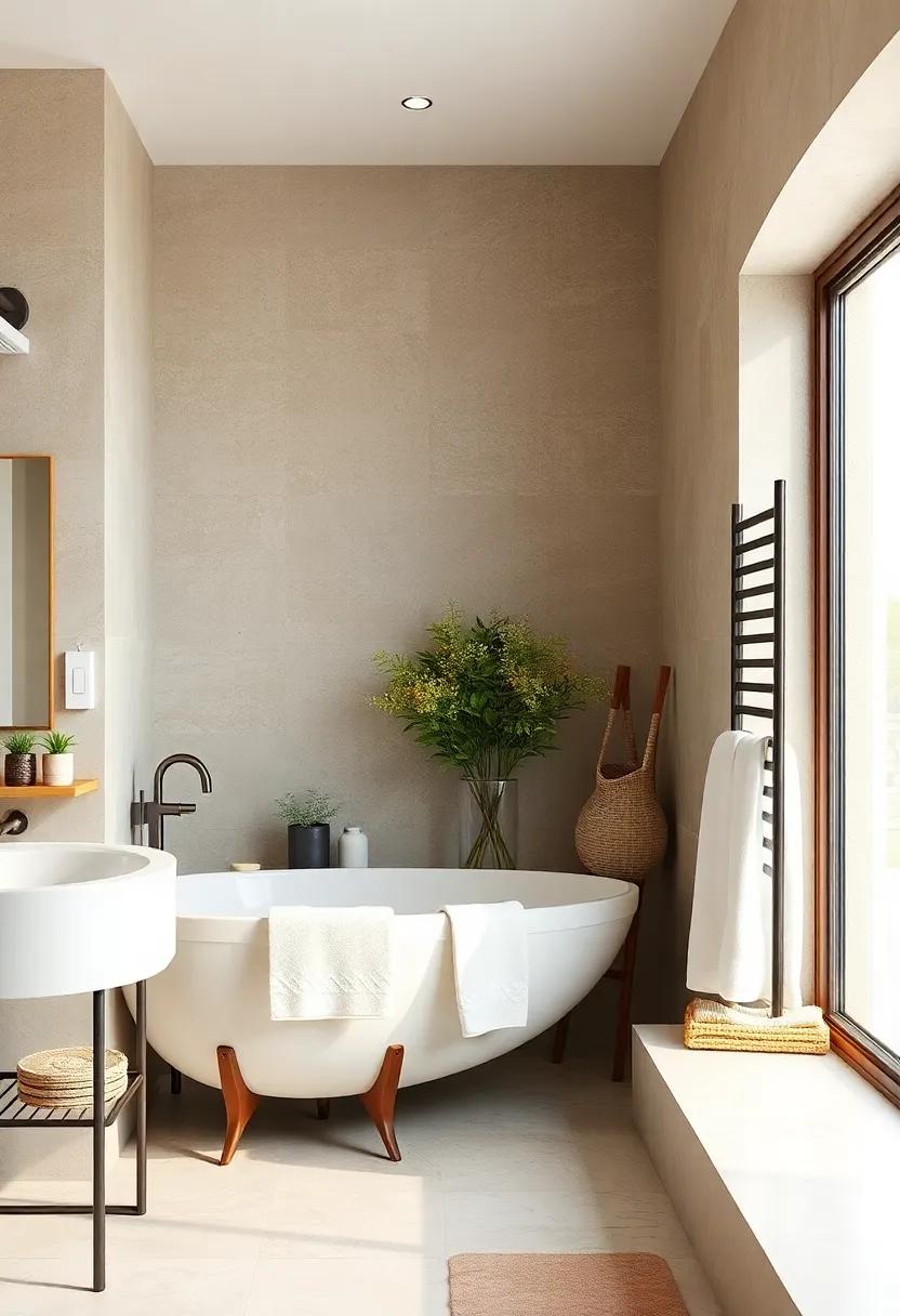 Freestanding Towel ‌Racks: ‌Not only functional, these ⁤racks ⁤can serve⁢ as decorative elements,​ enhancing your bathroom’s vintage ⁤flair