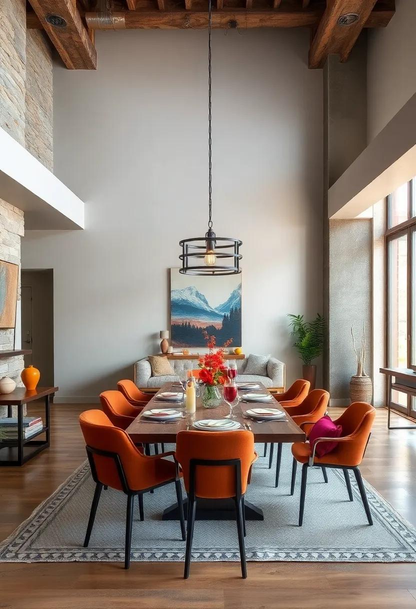 Industrial Chic:​ Opt ‌for raw ‌materials like⁤ reclaimed wood and metal accents to echo the urban charm of a loft setting