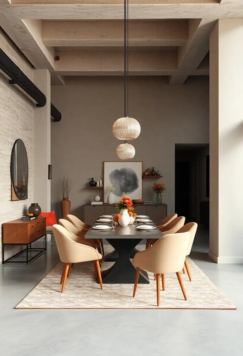Monochromatic⁤ Scheme: ‌Create a ​sophisticated look by sticking to varying‍ shades of a single color,giving your​ dining area ⁣a‍ cohesive ⁢appearance