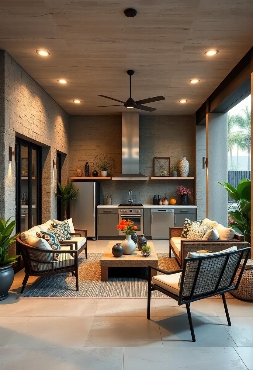 Cozy Seating Options: Curate comfortable seating arrangements with outdoor sofas, chairs, and dining sets to ⁢create ​a welcoming atmosphere