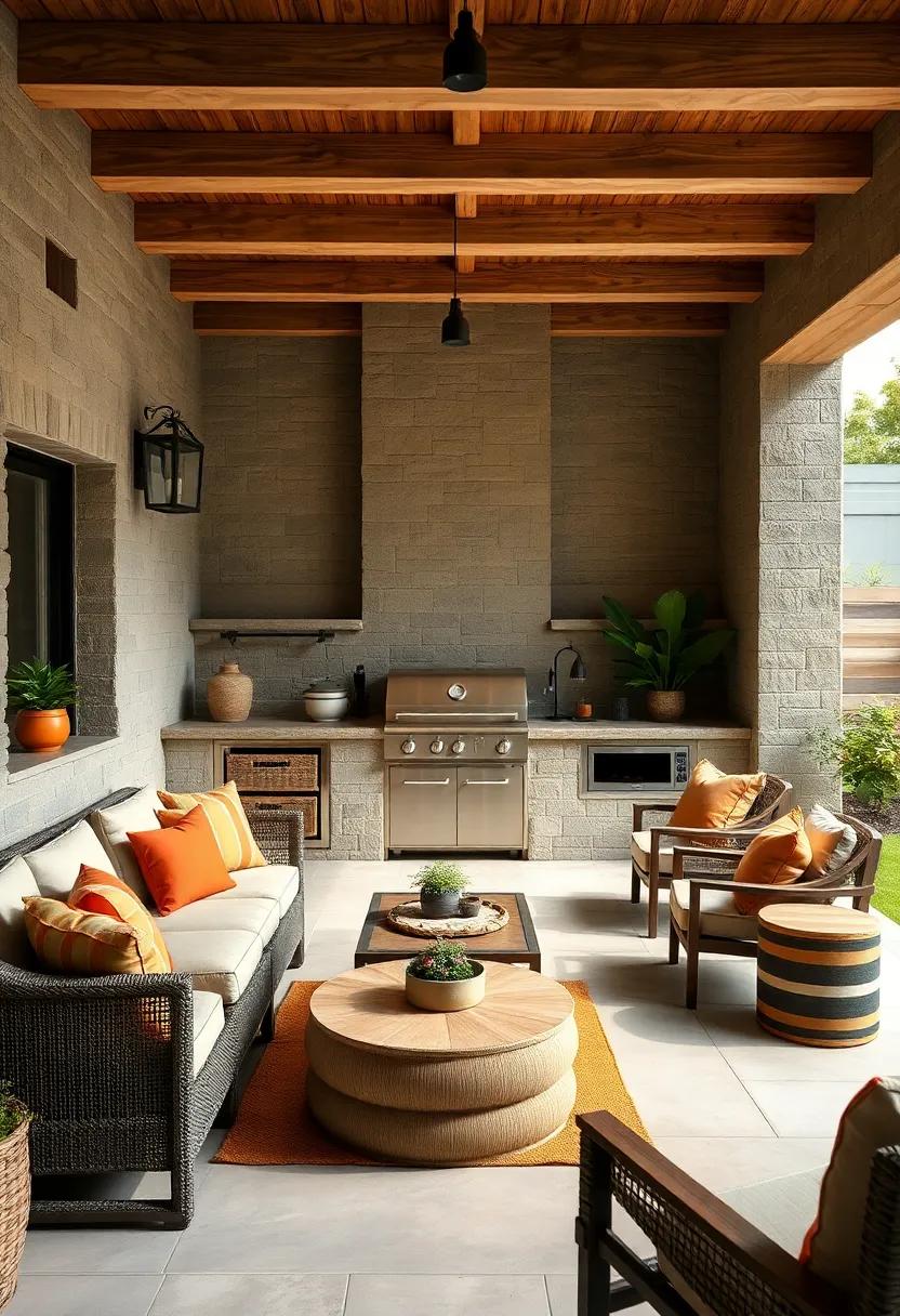 High-Quality Grill: Invest in a top-tier grill that suits your cooking style, whether it’s gas, charcoal, or a combination for versatile grilling options