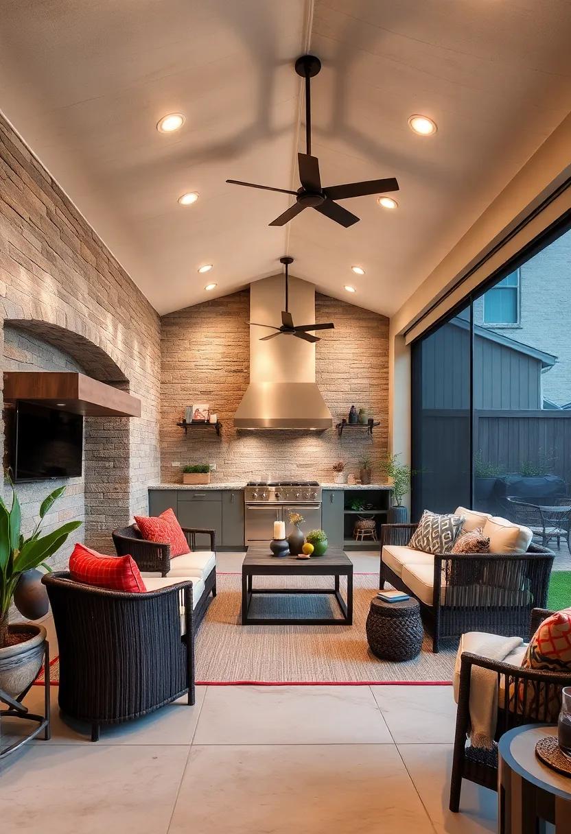 Retractable Screens: Use retractable screens to keep bugs out while allowing fresh air in,⁤ providing comfort without sacrificing the open outdoor feel