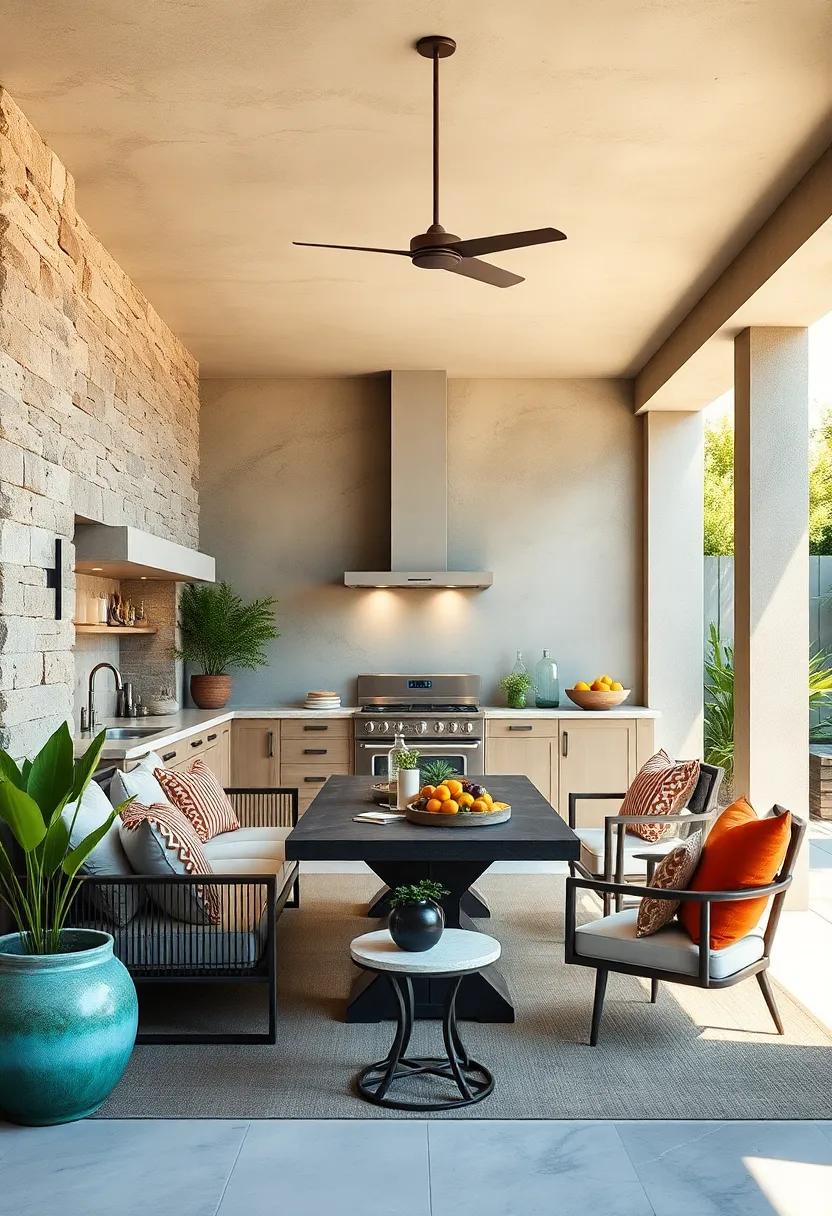 Smart ⁤Technology: Integrate smart appliances‌ and systems that allow‍ you to control lighting, ‍temperature, and cooking elements via your smartphone