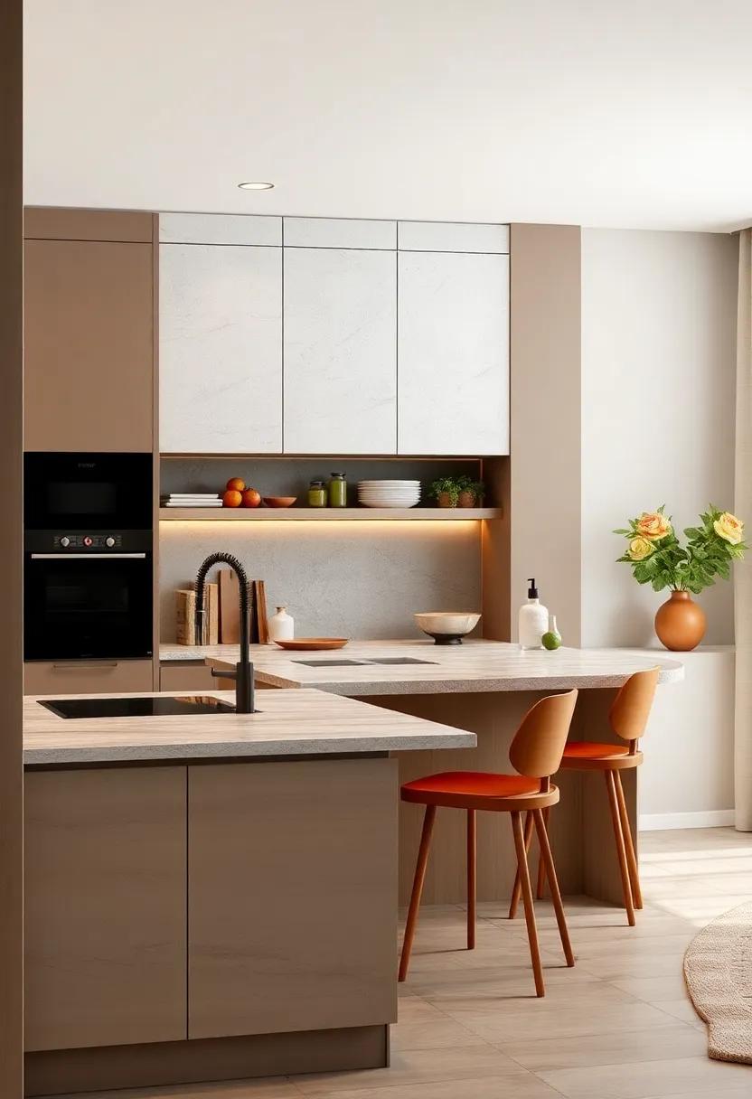 Hidden Counter Extensions: Consider fold-down counter extensions that can be tucked away when not in use,​ expanding your prep area on demand