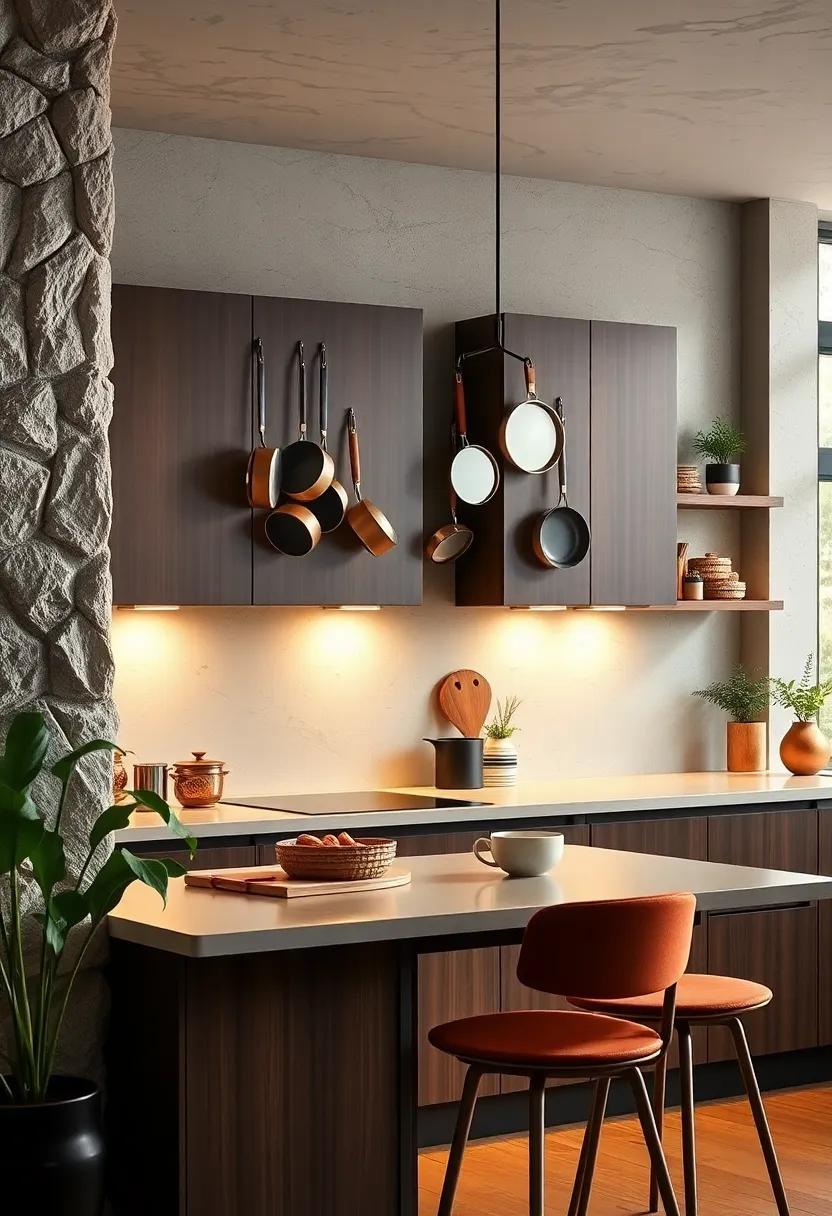 Under-Mount⁢ Hooks: Hang pots⁤ and pans under‌ cabinets⁣ with hooks to save drawer and shelf space while displaying⁢ your cookware ⁣elegantly